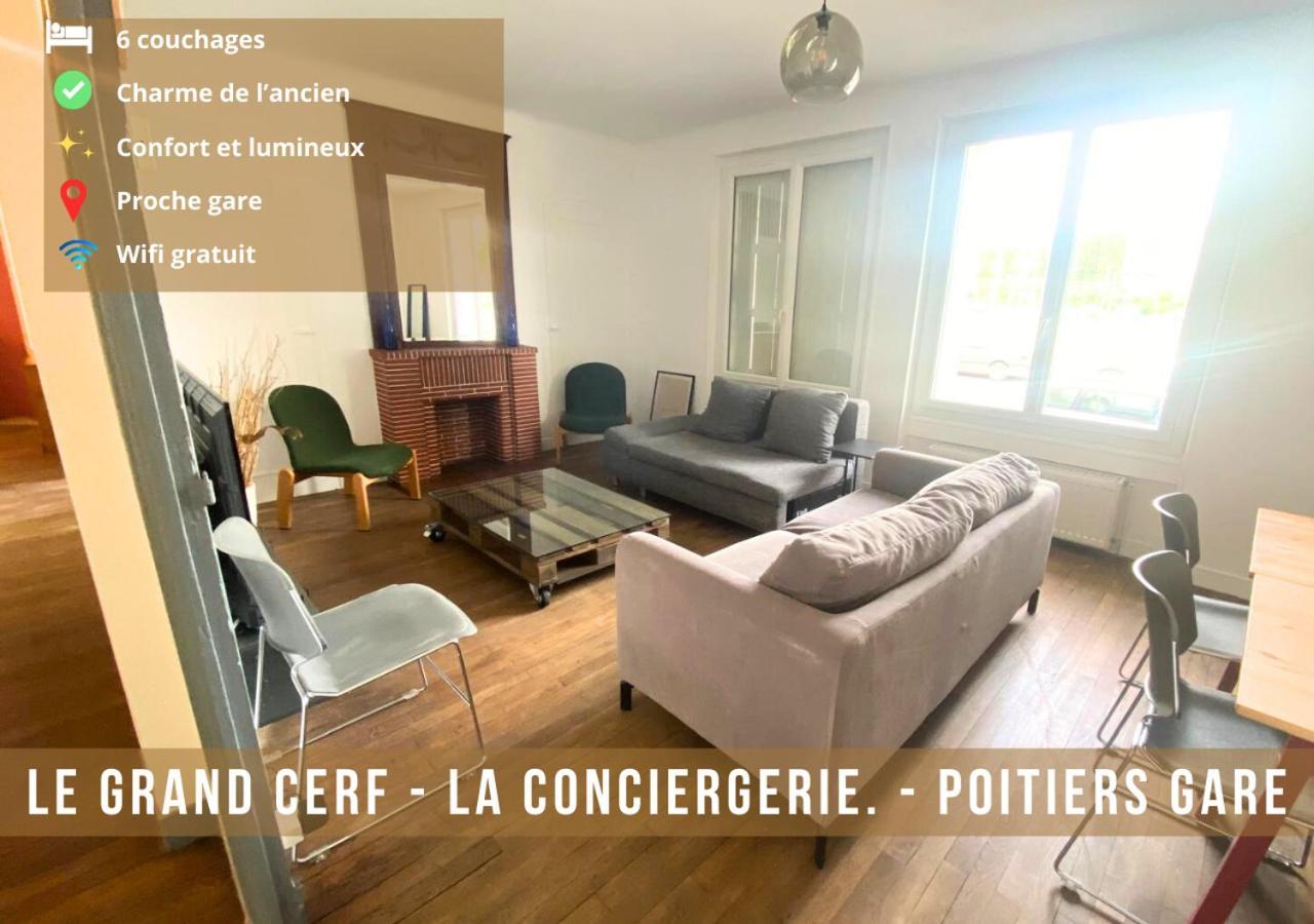 Le Grand Cerf - Poitiers - Gare Appartement Buitenkant foto
